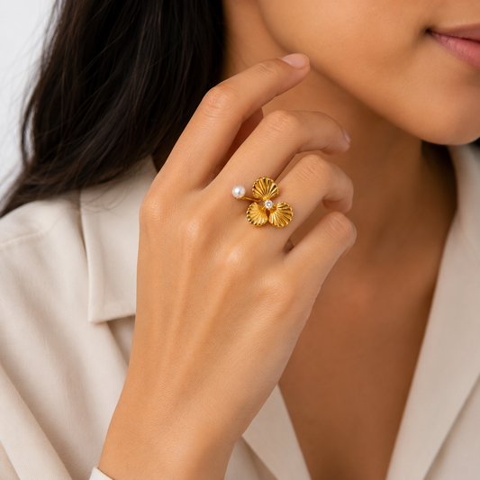 Pearl Bloom Ring