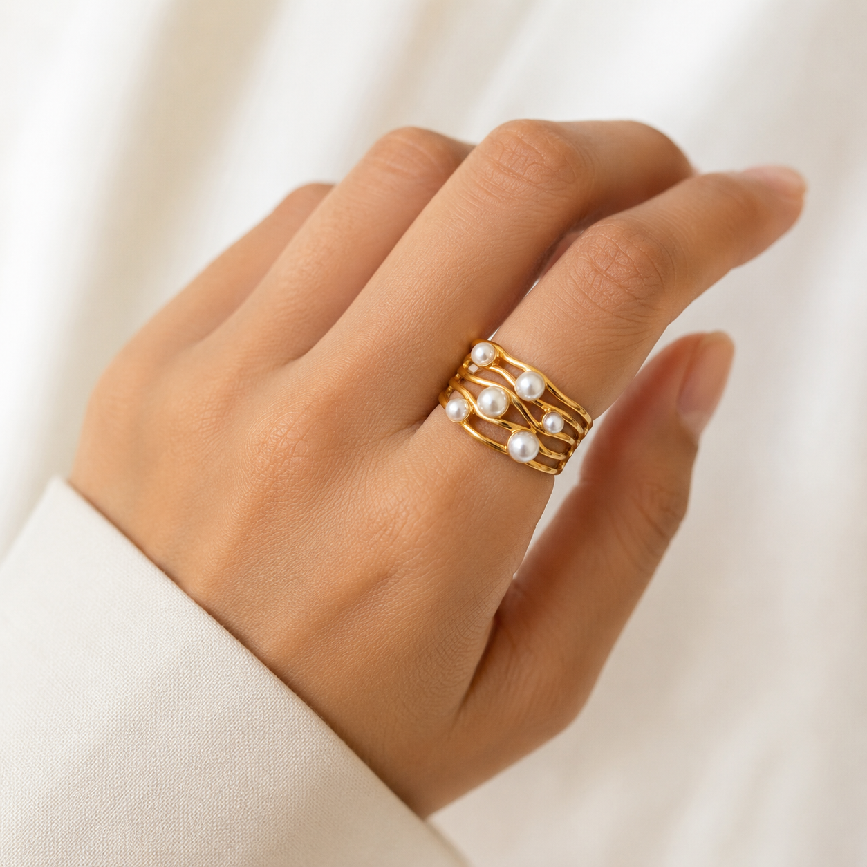 Ocean Pearl Ring
