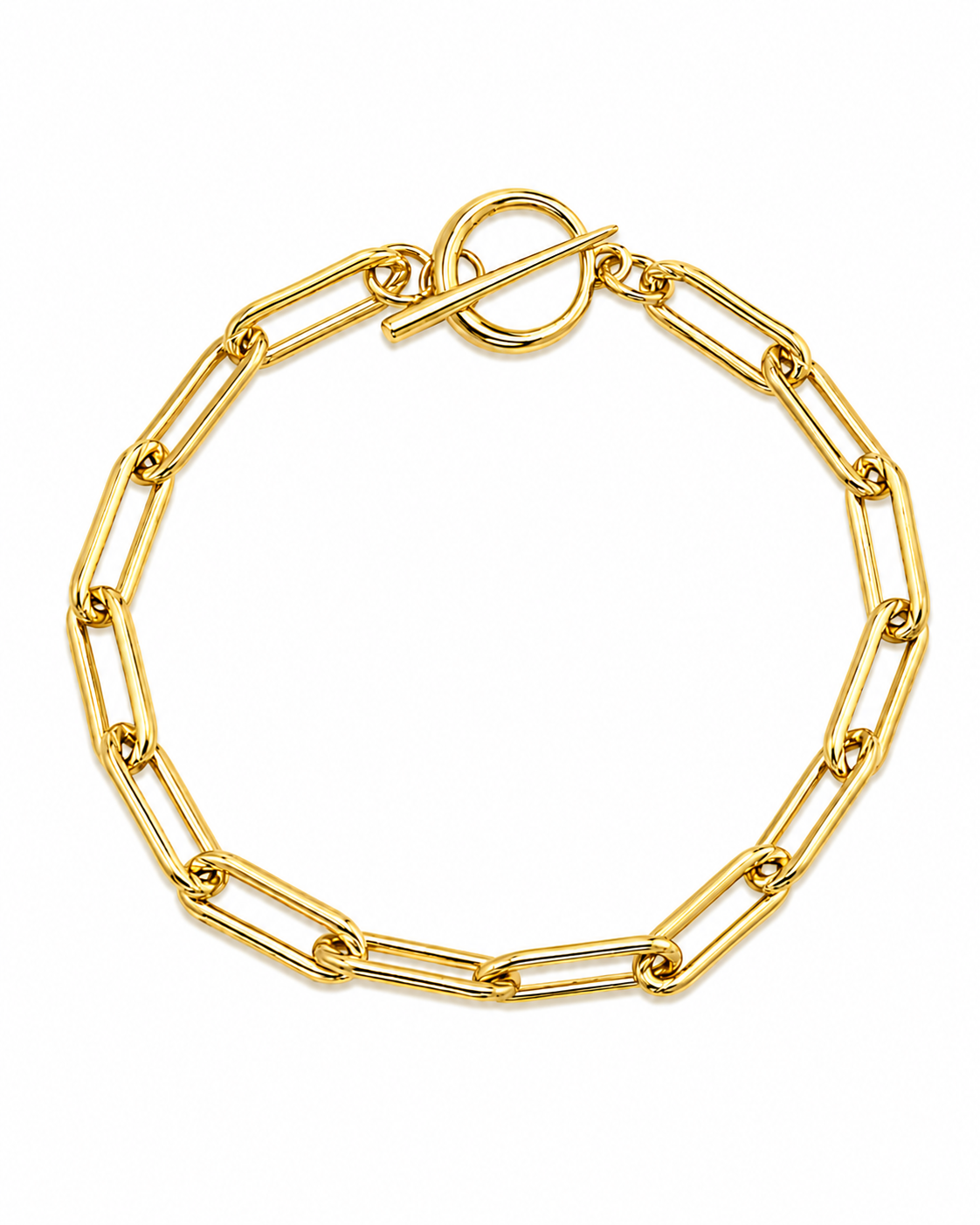 Paperclip Link Bracelet