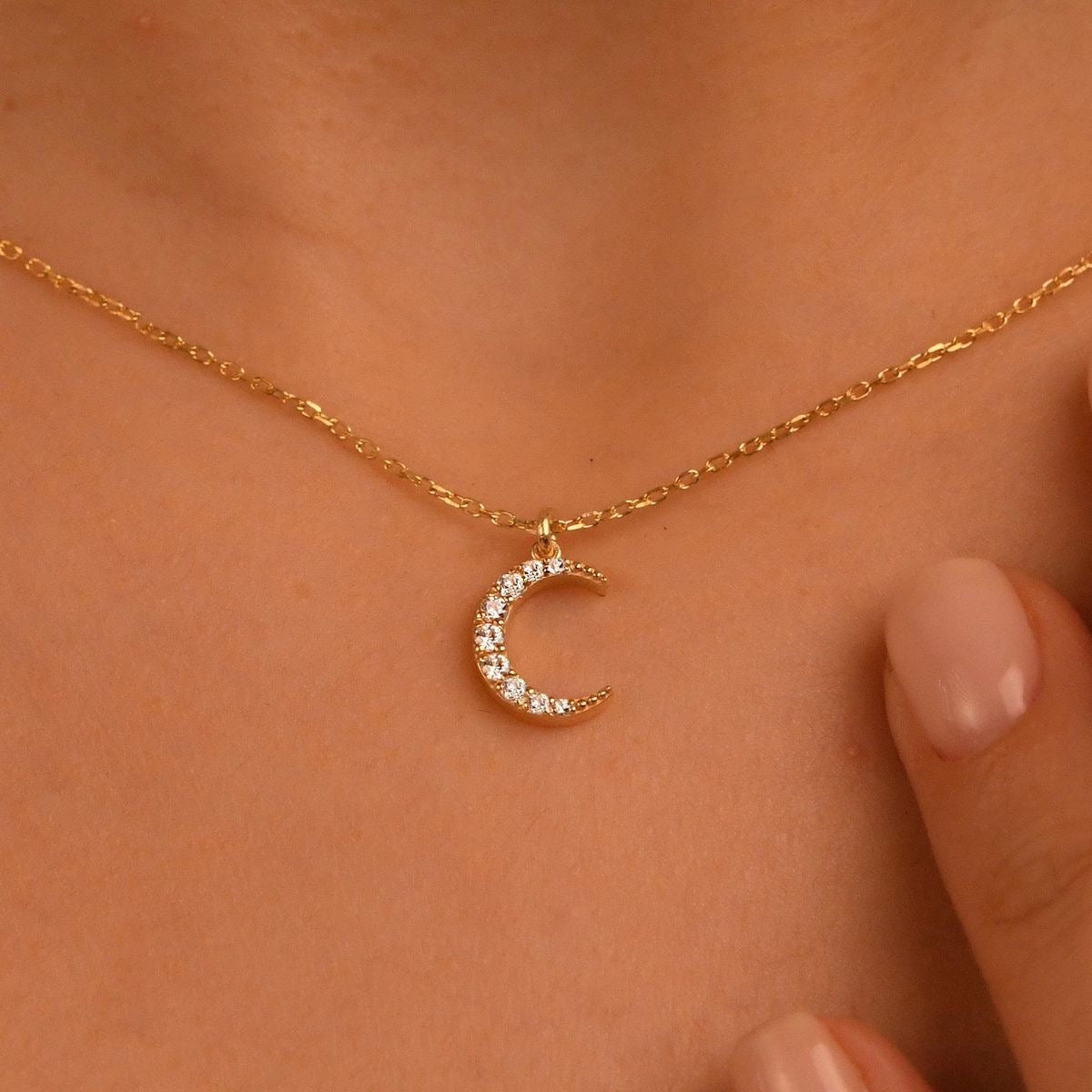 Crescent Moon Necklace