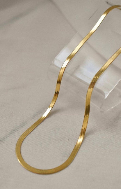 Slim Herringbone Chain
