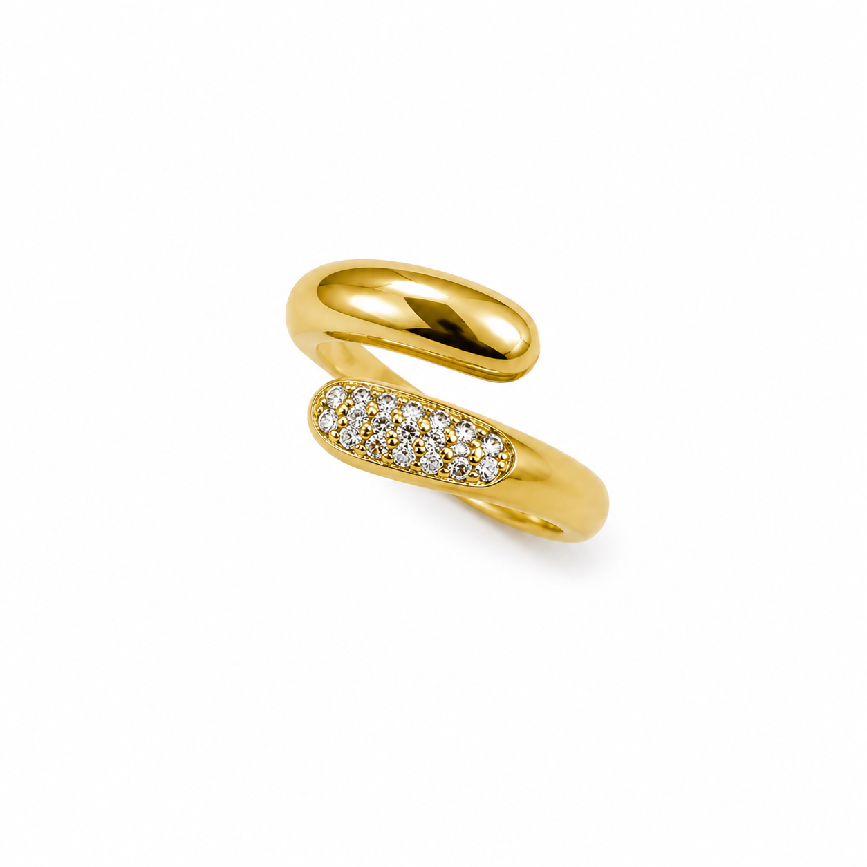 Sparkle Snake Ring