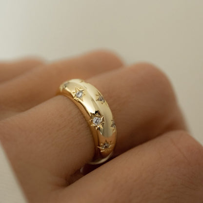 Chunky Star Ring