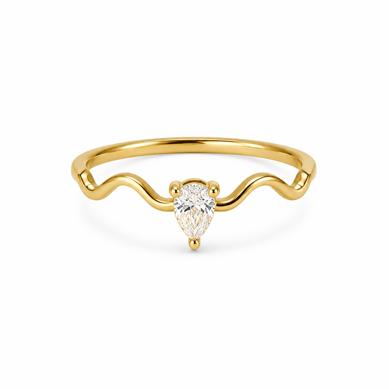 Celeste Drop ring