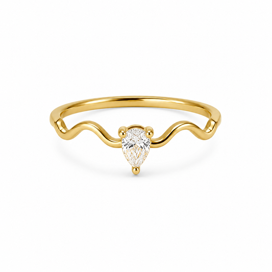 Celeste Drop ring