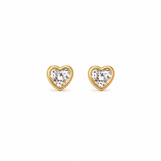 Amour Crystal Studs