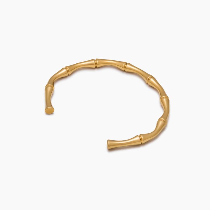 Bamboo Gold Cuff