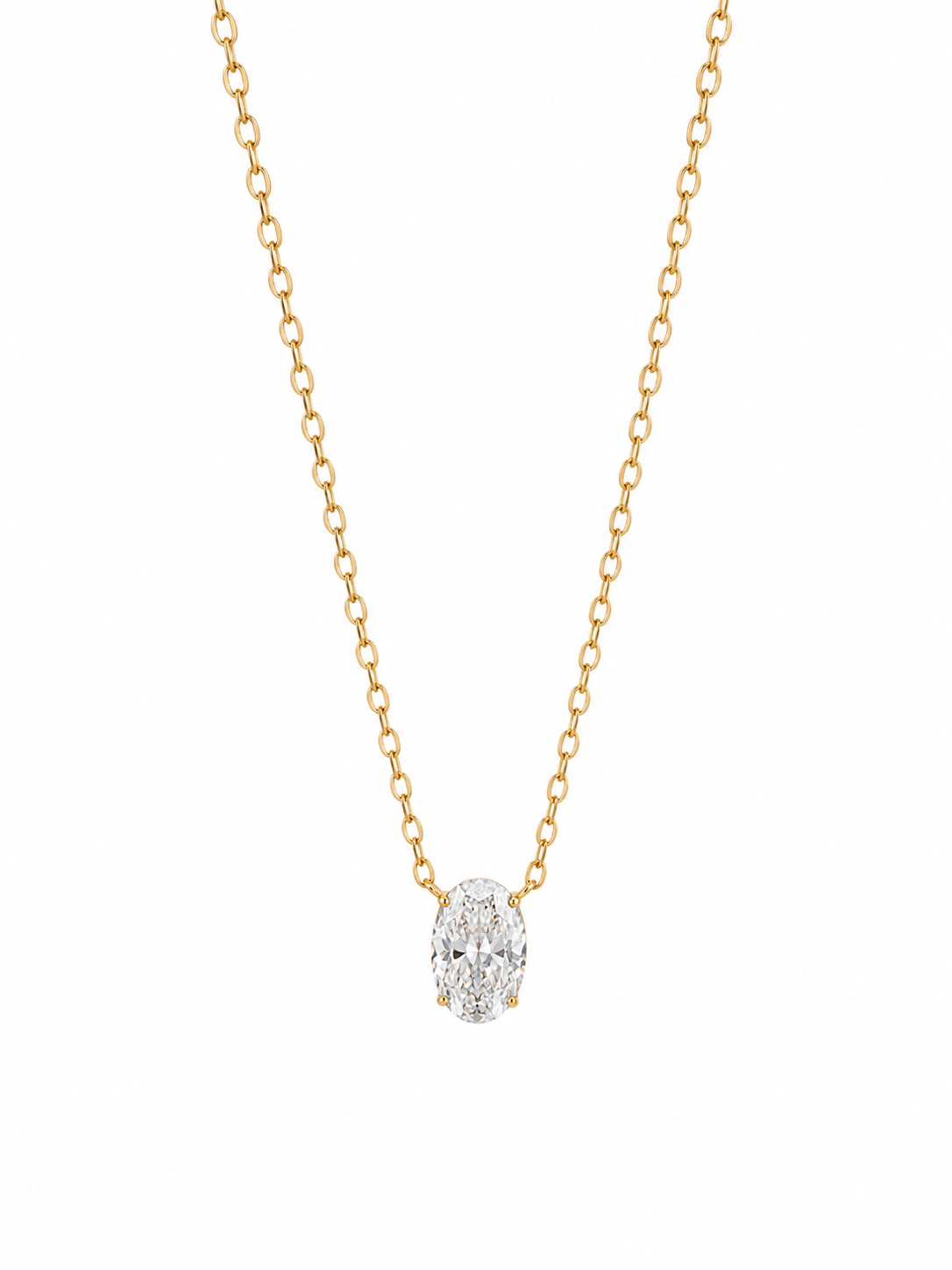 Solitare Grace Necklace