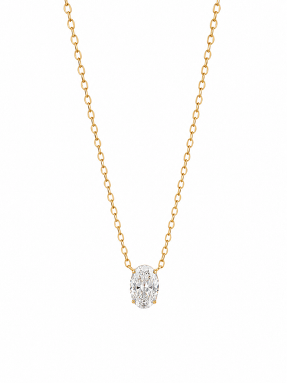 Solitare Grace Necklace