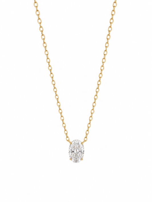 Solitare Grace Necklace