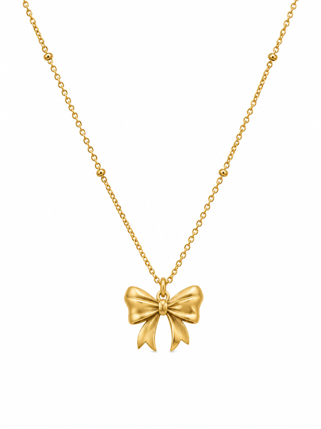 Coquette Bow Necklace