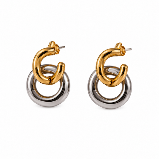 Dual Tone Hoops