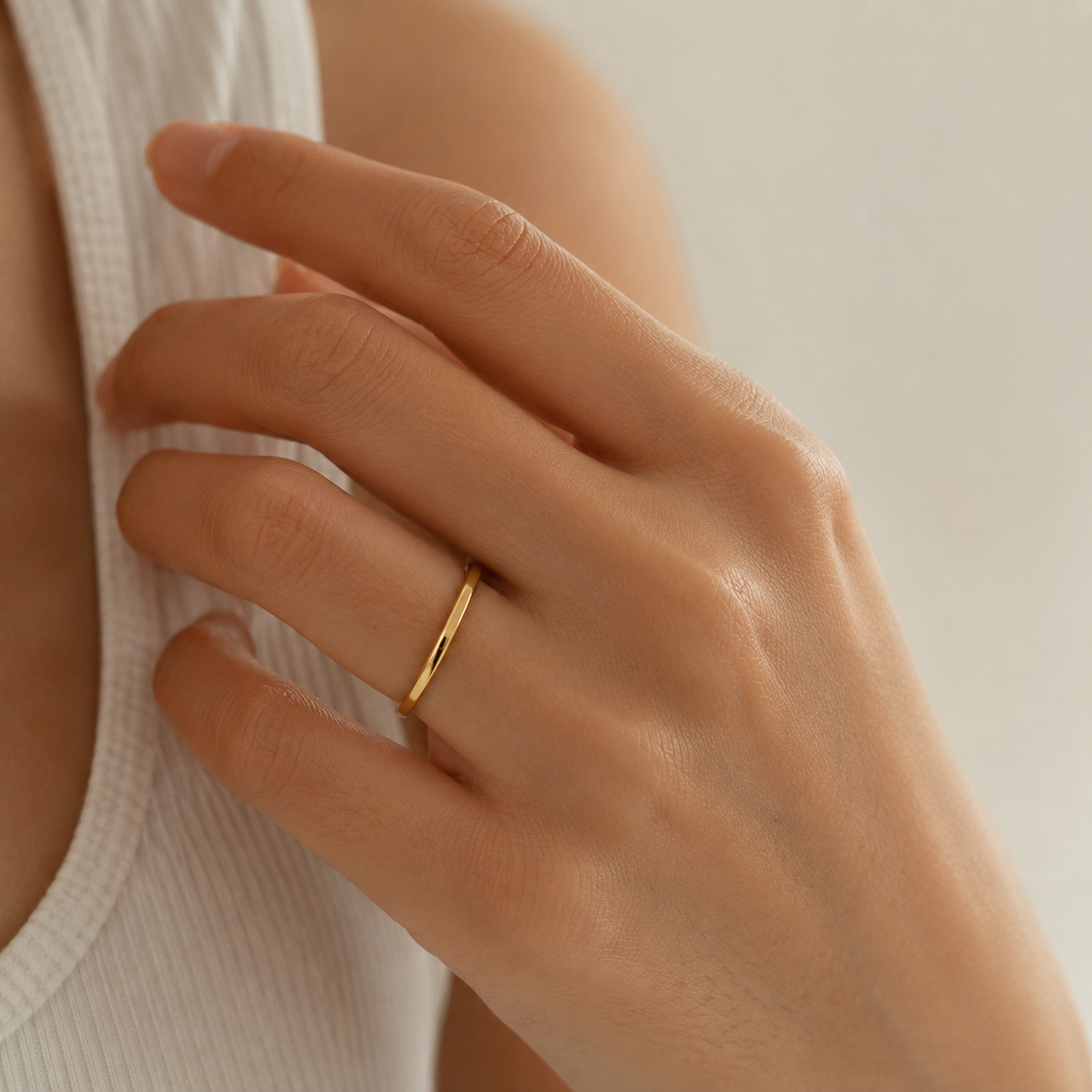 Sleek Band Ring