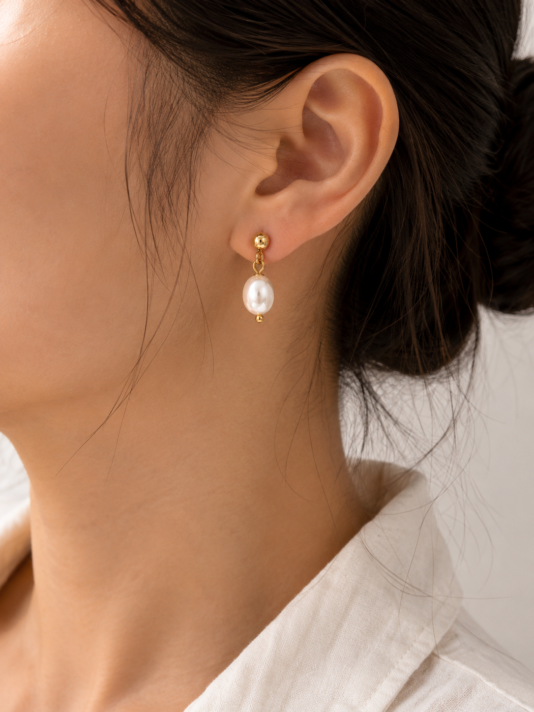 Golden Pearl Drop