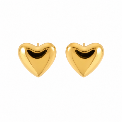 Cupid Heart Studs