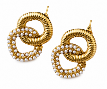 Pearl Knot Earrings
