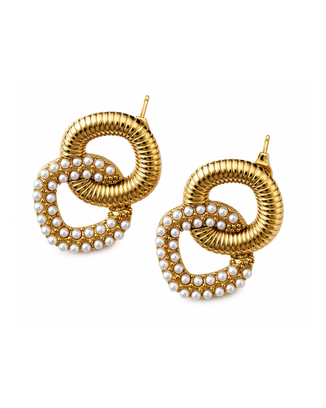 Pearl Knot Earrings