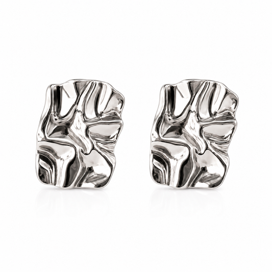 Molten Silver Studs